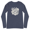 Meadowsweet Long Sleeve T-Shirt Heather Navy