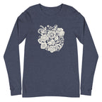 Meadowsweet Long Sleeve T-Shirt Heather Navy