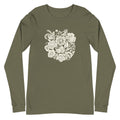 Meadowsweet Long Sleeve T-Shirt Olive Green