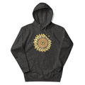 Sunflowers in My Heart Unisex Hoodie Dark Grey Heather