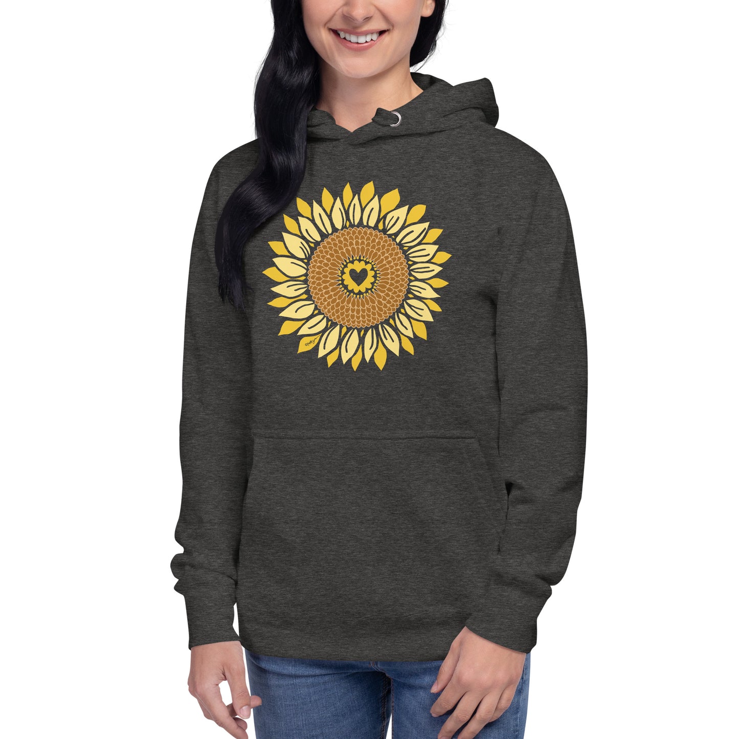 Sunflowers in My Heart Unisex Hoodie