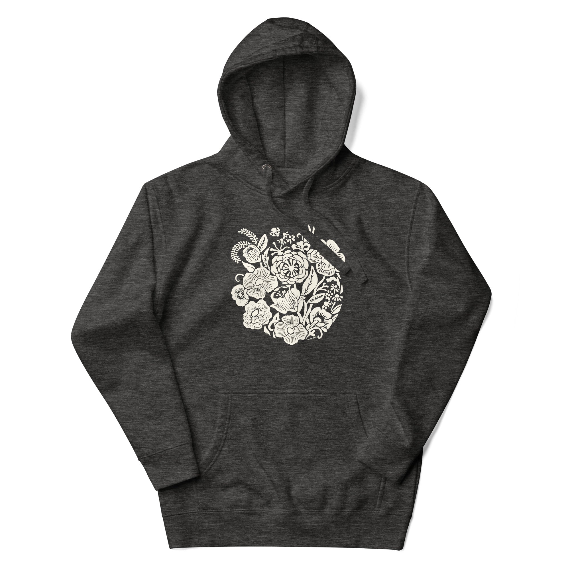 Meadowsweet Hoodie Dark Grey Heather