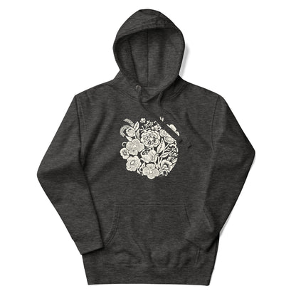 Meadowsweet Hoodie Dark Grey Heather
