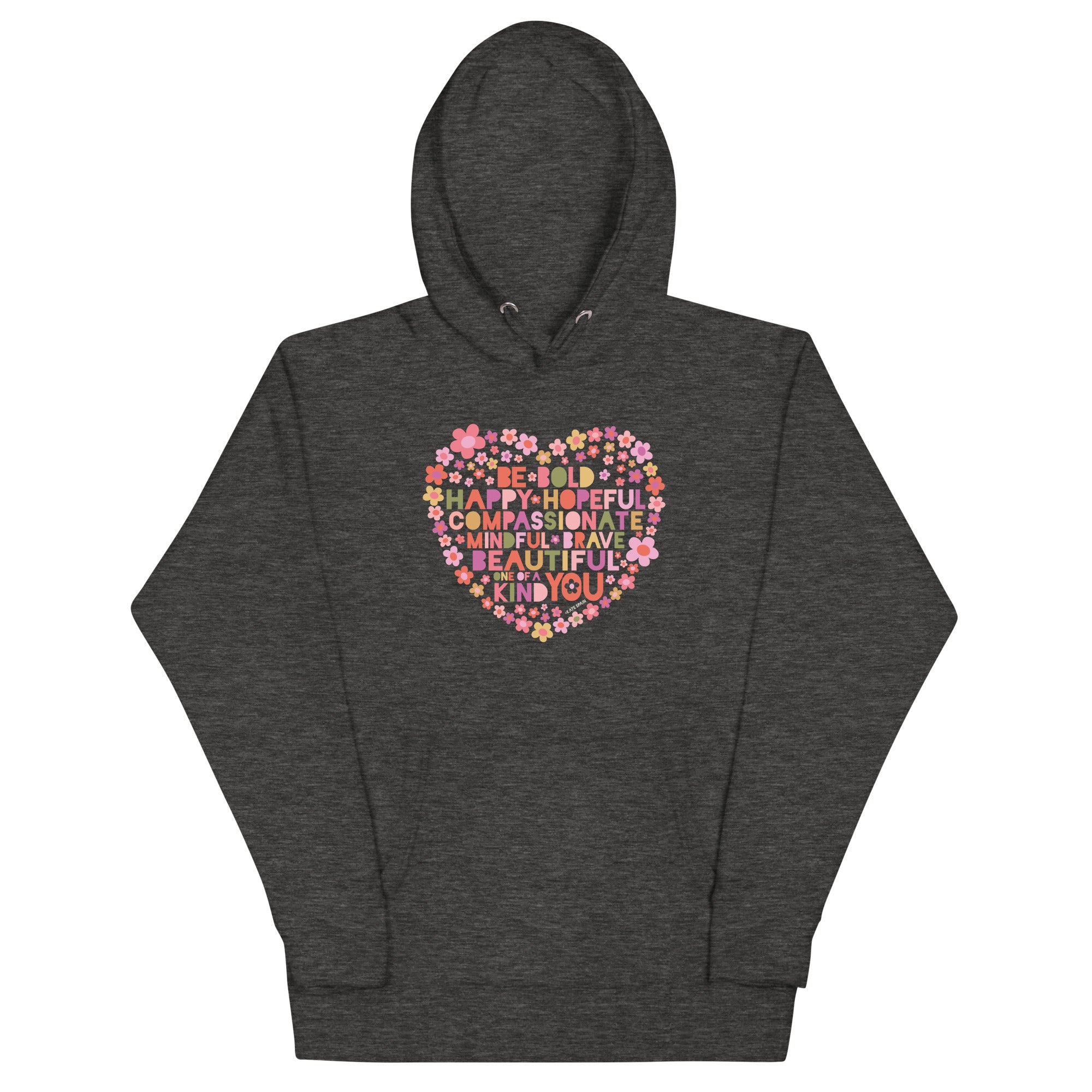 Be You Hoodie Dark Grey Heather