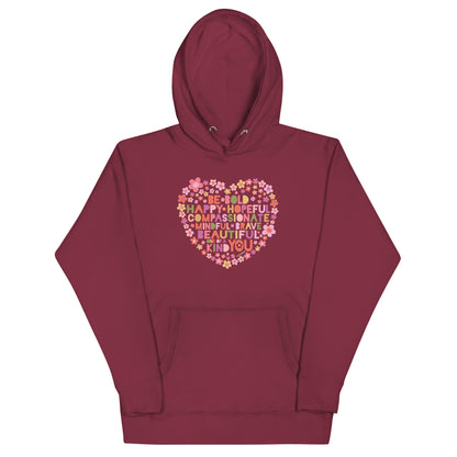 Be You Hoodie Maroon