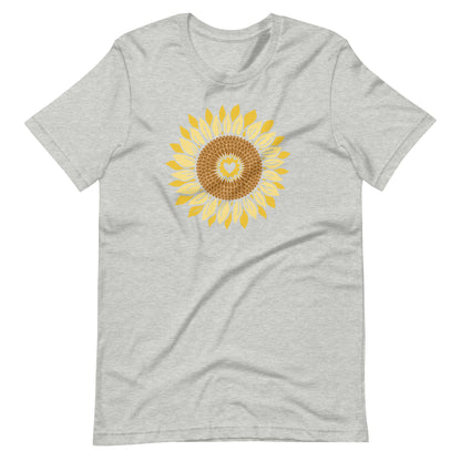 Sunflowers In My Heart T-Shirt Athletic Heather