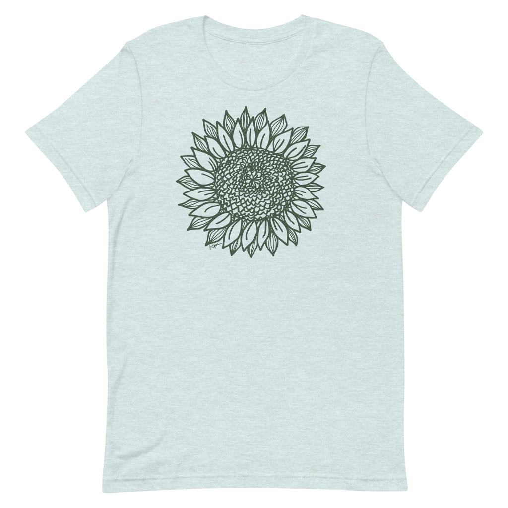 Sunflower T-Shirt Heather Prism Ice Blue