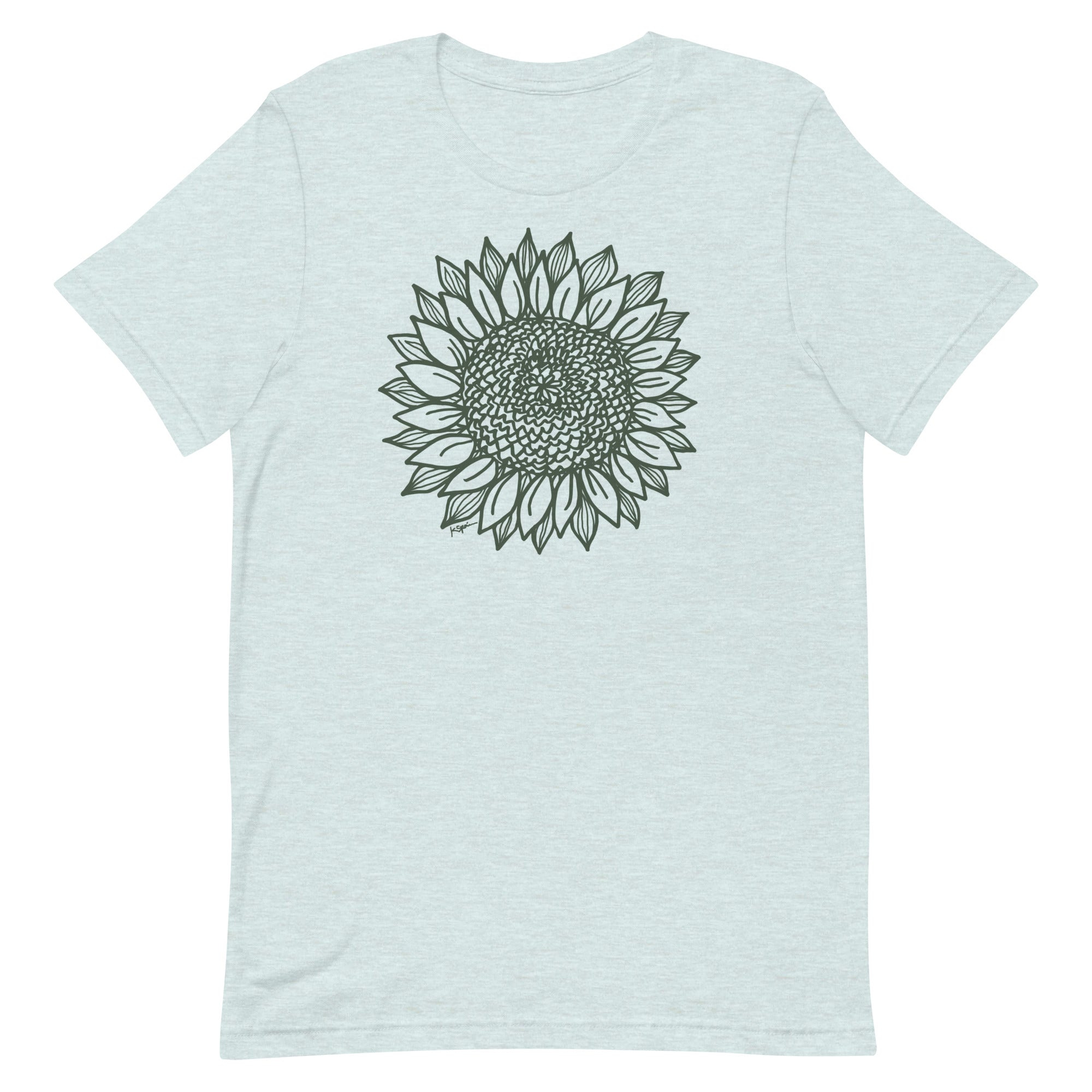 Sunflower T-Shirt Heather Prism Ice Blue