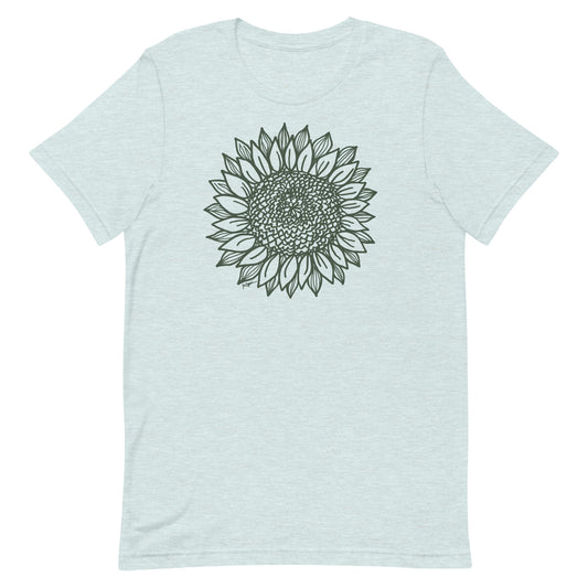 Sunflower T-Shirt Heather Prism Ice Blue