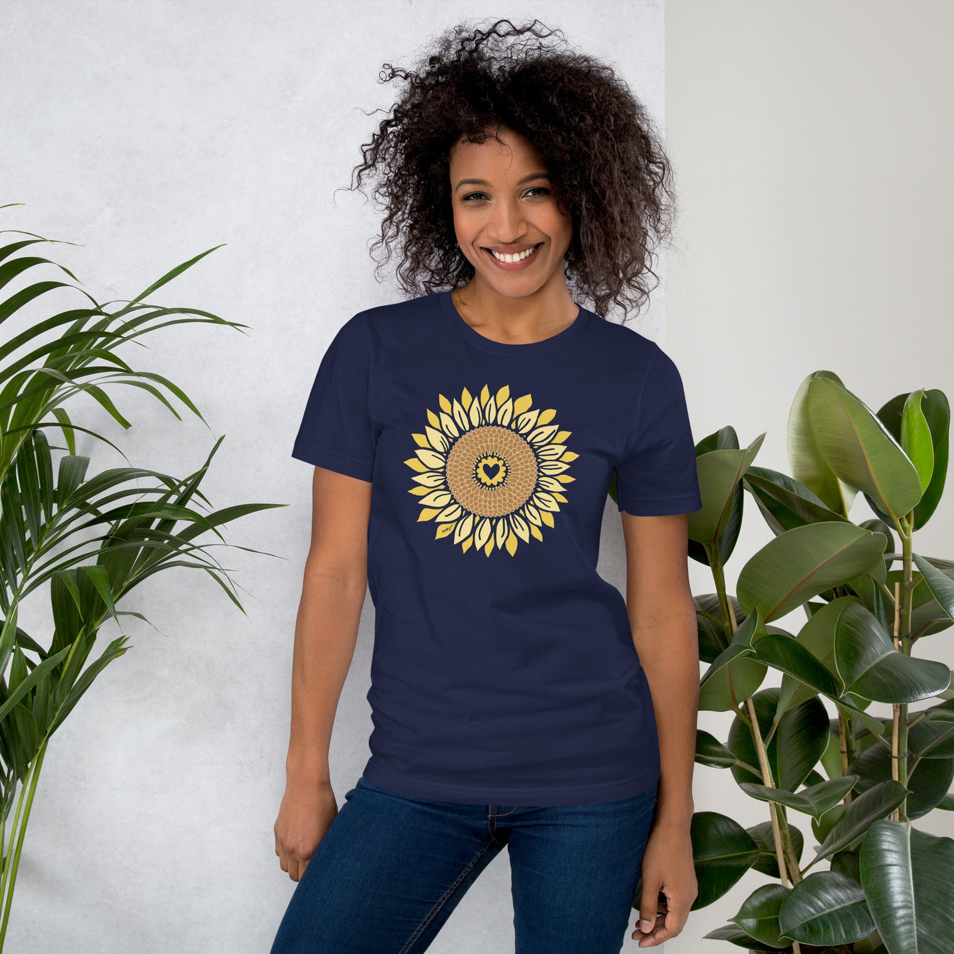 Sunflowers In My Heart T-Shirt