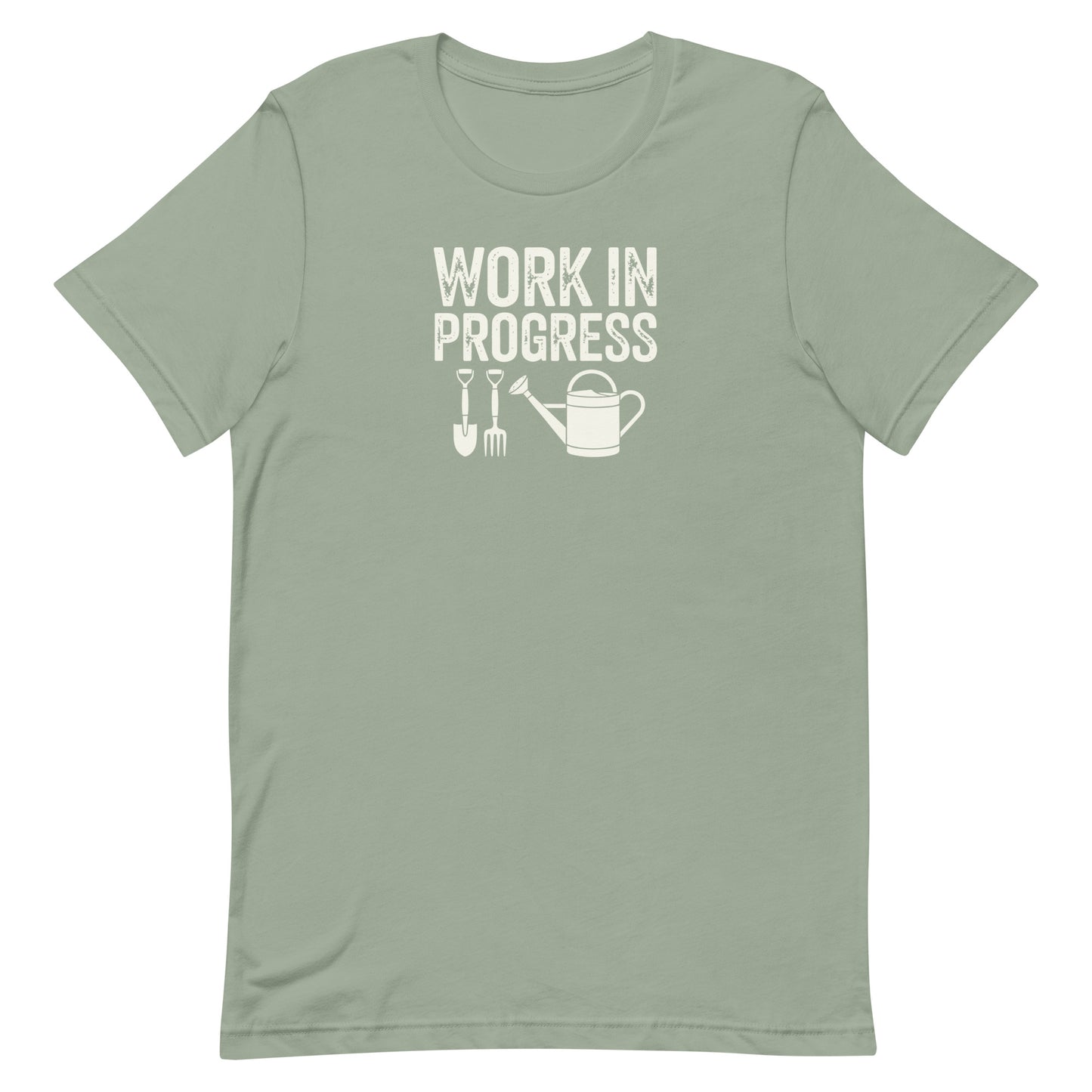 Work In Progress Gardening T-shirt Sage